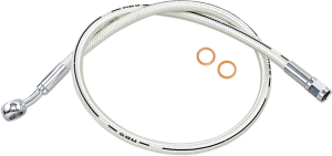 Braided Front Brake Line Sterling Chromite® Ii