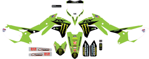 Complete Graphics Kit Black, Green 