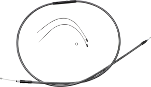 High-efficiency Polished Karbonfibr Clutch Cable Silver, 1, nordicamoto.ro