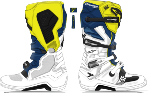 Husqvarna TECH 7 EXC 6/39 gyermekcsizma, 1, nordicamoto.ro