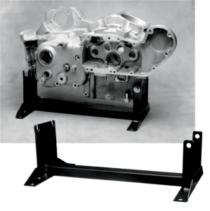 Motor Stand Black, Powder-coated, 1, nordicamoto.ro
