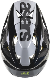 Casca MTB Alpinestars Vector Tech Glossy Black/White/Gray S, 2, nordicamoto.ro