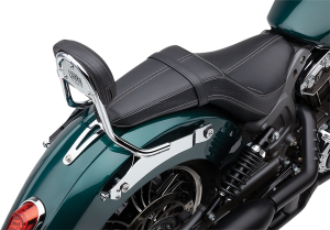 Detachable Backrest Kit Silver, 1, nordicamoto.ro