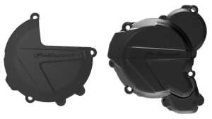 Védőburkolat-készlet a tengelykapcsoló-burkolathoz, gyújtásburkolathoz és vízszivattyúhoz KTM/Husqvarna 250/300 TPI modellekhez (2017–2023), 1, nordicamoto.ro