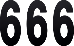 Standard Numbers Black, 2, nordicamoto.ro
