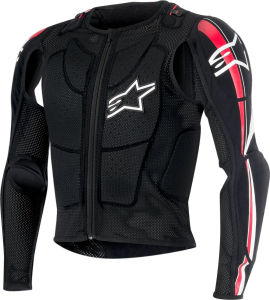 Armură Alpinestar Bionic Plus Black Red White XL, 4, nordicamoto.ro