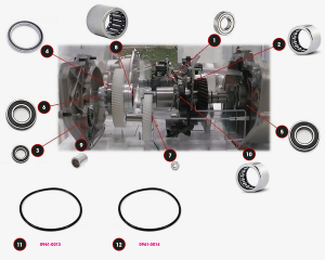 Basic Service Kit Bosch Motor Gen2, 2, nordicamoto.ro