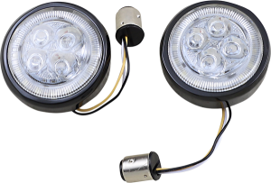 Fang® Signal Light Inserts Amber, White, 3, nordicamoto.ro