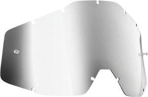 Youth Powerbomb/powercore Goggle Lens Silver, 1, nordicamoto.ro