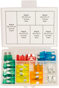 Assorted Fuse Kit Clear, 2, nordicamoto.ro