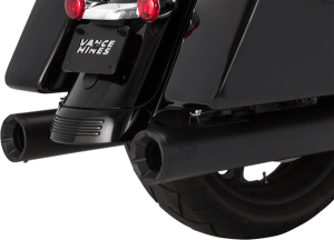 Eliminator 400 Slip-on Mufflers Black 