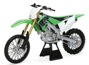 Kawasaki KXF 450 játékmodell, 2019-es évjárat, 1:12 méretarányú modell, nordicamoto.ro
