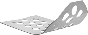 Skid Plate Royal Enfield Silver, 2, nordicamoto.ro