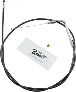 Black Vinyl Throttle/idle Cable Black