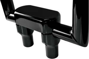 Solid Handlebar Riser & Top Clamp Kit Black, 2, nordicamoto.ro