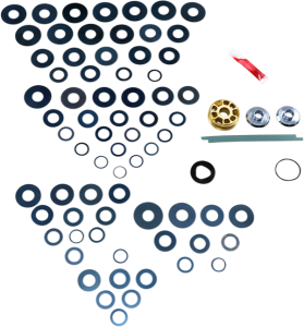 Gold Valve Shock Kit Gold, 1, nordicamoto.ro