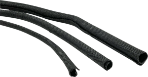 Woven Cloth Split Loom Black, 1, nordicamoto.ro