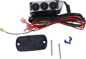 Led Switch Block Assembly Silver