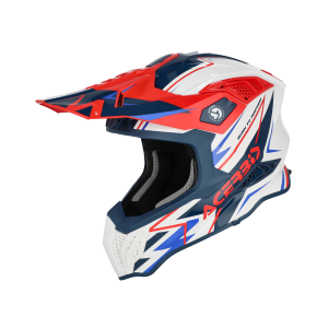 Acerbis Airstrike-x sisak – fehér/kék/piros