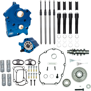 Cam Chest Kit For M-eight Engine Black, Gloss