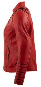 Geaca Piele Dama Rusty Stitches Amanda Red/Black 48, 2, nordicamoto.ro