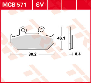 Sv Series Sindered Brake Pads