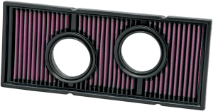 High-flow Air Filter Black, Red, 1, nordicamoto.ro