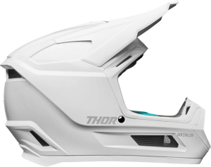 Casca Youth Fleet Whiteout, fehér, L-es méret – elengedhetetlen csúcskategóriás felszerelés a kétkerekűeken közlekedő fiatal tehetségek számára., 4, nordicamoto.ro