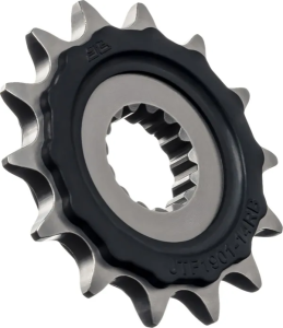 JT SPROCKETS közbenső tengely elülső lánckerék, fekete, természetes , nordicamoto.ro