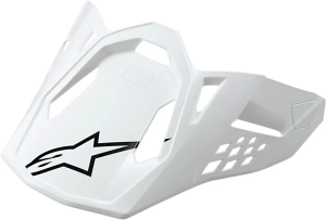 MTB-kerékpárok, Cozoroc Alpinestars Supertech M10/M8 fehér bukósisak, nordicamoto.ro