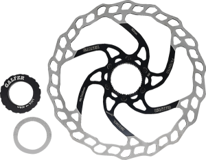 New Disc Wave Center Lock Black