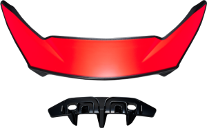 SHOEI NXR2 sisak felső spoiler, szürke/piros, 1, nordicamoto.ro