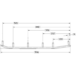 Sno-X Ripper Four Runner 4" keményfém