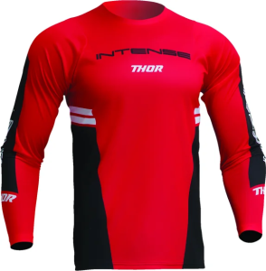 Tricou MTB Thor Intense Assist Berm Black/Red