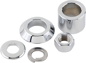 Axle Spacer/nut Kit Silver