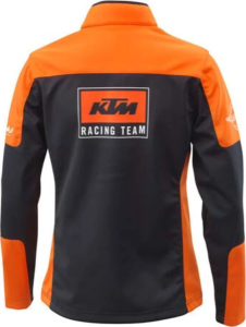 KTM Team női softshell kabát – narancssárga és fekete – L-es méret, 2, nordicamoto.ro