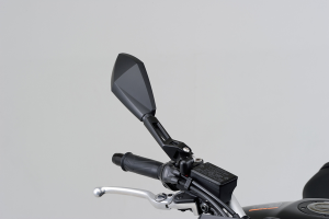 Aluminum Abs Mirror Black, 2, nordicamoto.ro