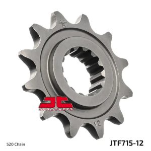 JT SPROCKETS Első lánckerék, természetes színű , nordicamoto.ro