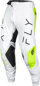MX Fly Evolution 138 nadrág – fehér/fluo sárga