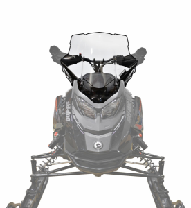 Powermadd Windshield Ski-Doo Gen5 Mid 19" Clear w/Black Fade, 3, nordicamoto.ro