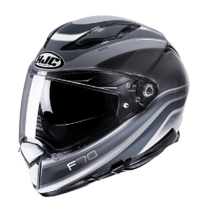 Casca HJC F70 Diwen Rosu Gri S, 1, nordicamoto.ro