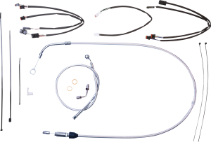 Sterling Chromite Ii® Designer Handlebar Installation Kit Silver, 1, nordicamoto.ro