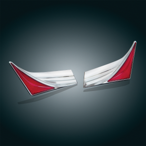 Rear Saddlebag Trim Chrome, 2, nordicamoto.ro