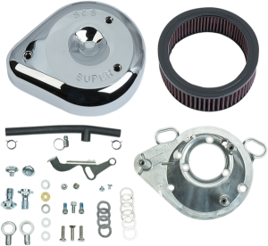 Air Cleaner Kit Silver, 1, nordicamoto.ro