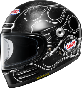 SHOEI GLAMSTER06 BLAST TC-5 teljes arcú sisak, fekete/fehér