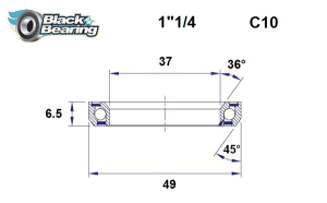 Headset Bearing, 2, nordicamoto.ro