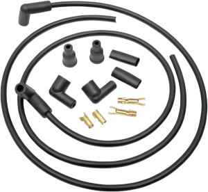 8.8 Mm Spark Plug Wire Black, 2, nordicamoto.ro