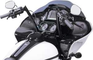 1-1/4(r) Ez Install Pointed Top Handlebar Kit Black, 5, nordicamoto.ro
