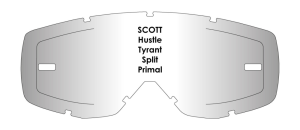 Scott Hustle/Tyrant/Split/Primal AirScreen lencse, szürke, 2, nordicamoto.ro