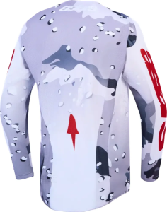 Alpinestars Racer Air Lone póló, szürke/fehér/piros, XL, 3, nordicamoto.ro